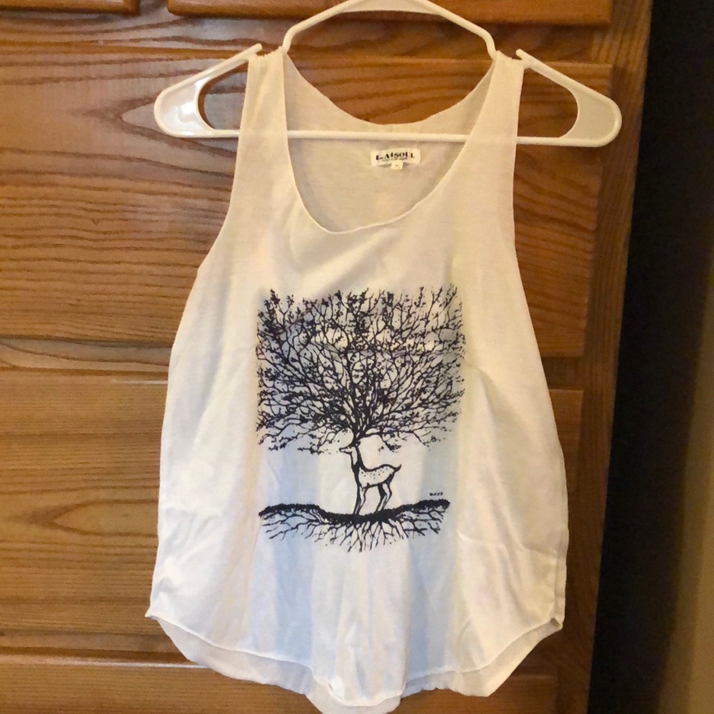 NWOT Artsy Tank